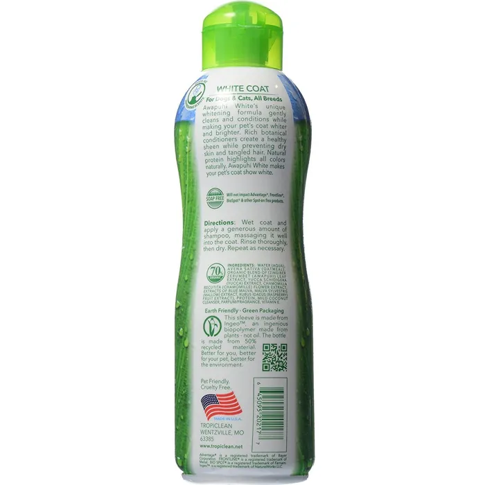 Shampoo Awapuhi & Coconut Whtning Dog/cat 20-oz