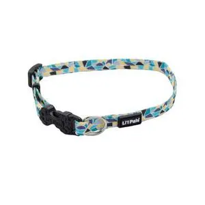 Adjus Pattern Teal Yellow Grey Glass 3/8"x08"-12"