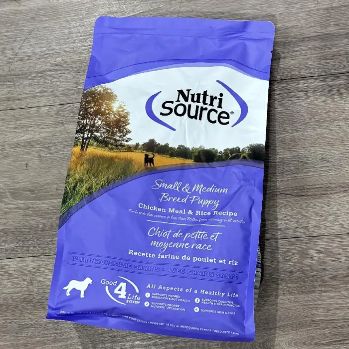 Nutrisource Small & Medium Breed Puppy Ckn Meal & Rice Recipe4-lb