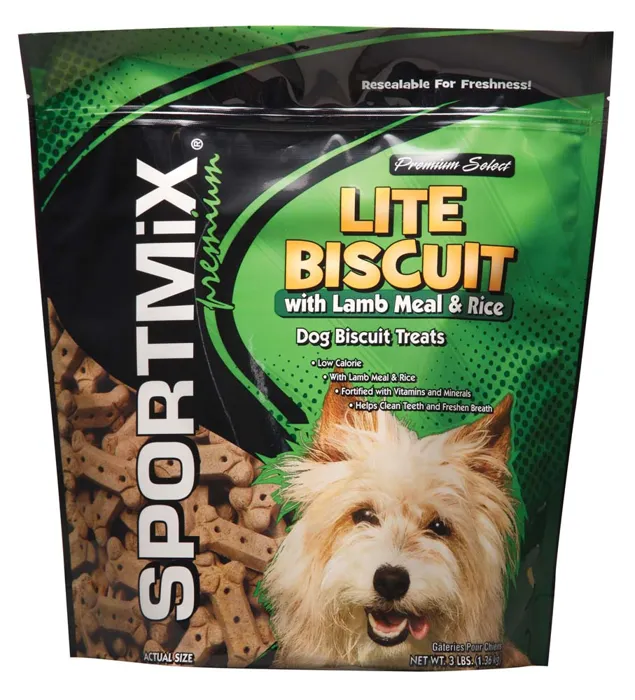 Wholesomes Lite Bisc W/ Lamb Meal Gf Dog Trt 3-lb