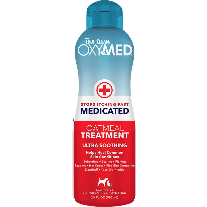 Tropiclean Oxymed Medicated Oatmeal Treatmnt 20-oz