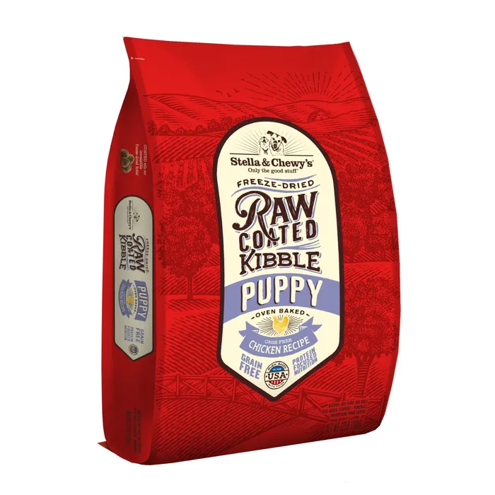 Stella & Chewy’s Raw Coated Kibble Puppy 22-lb