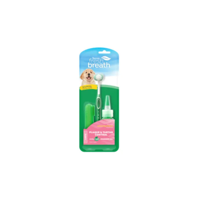 Tropiclean Fresh Breath Oral Care Kit For Dogs