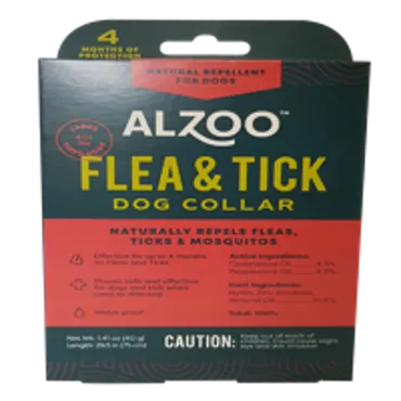 Plant Based Flea And Tick Collar For Dogs - Lrg