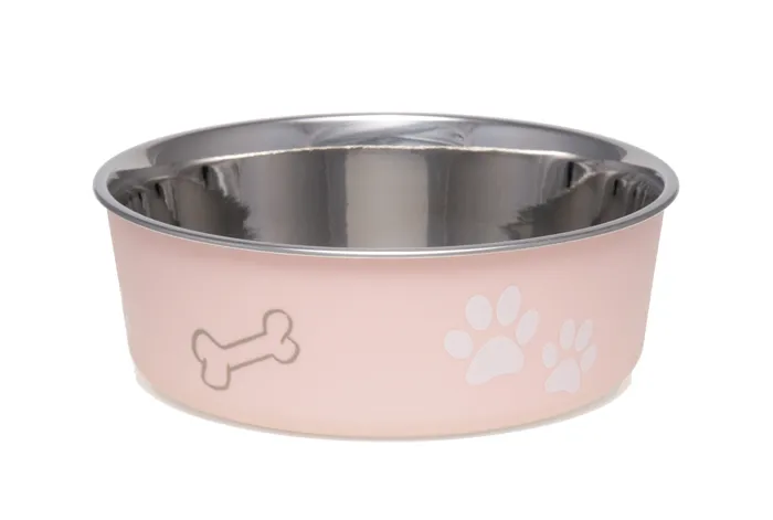 Loving Pets Bella Bowl Pink Large