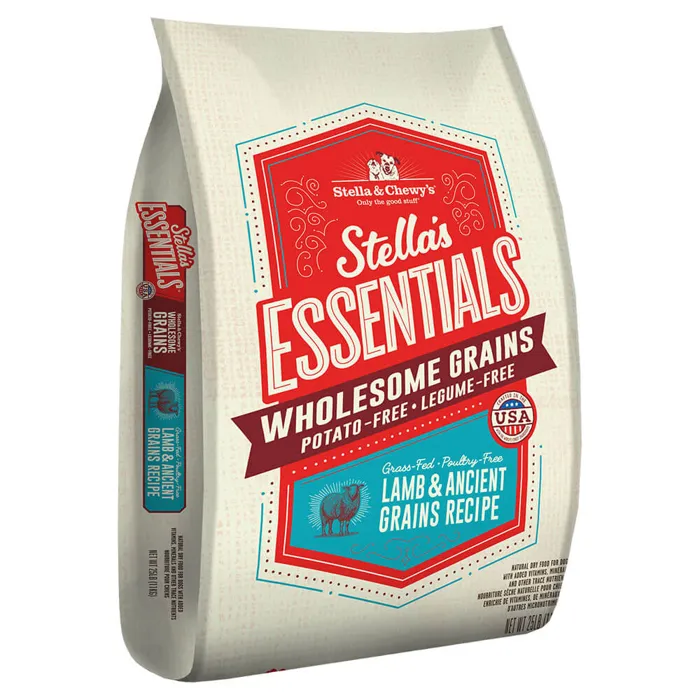 Stella & Chewy's Dog Essentials Lamb Ancgrn 25-lb