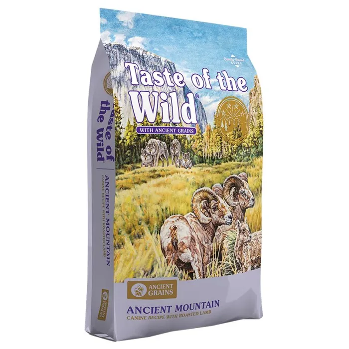 Ancient Mountain Roasted Lamb & Ancient Grain Recipe Dry Dog Food 5-lb
