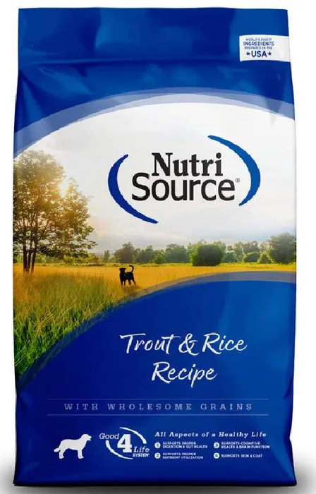 Nutrisource Dog Trout & Rice 4-lb