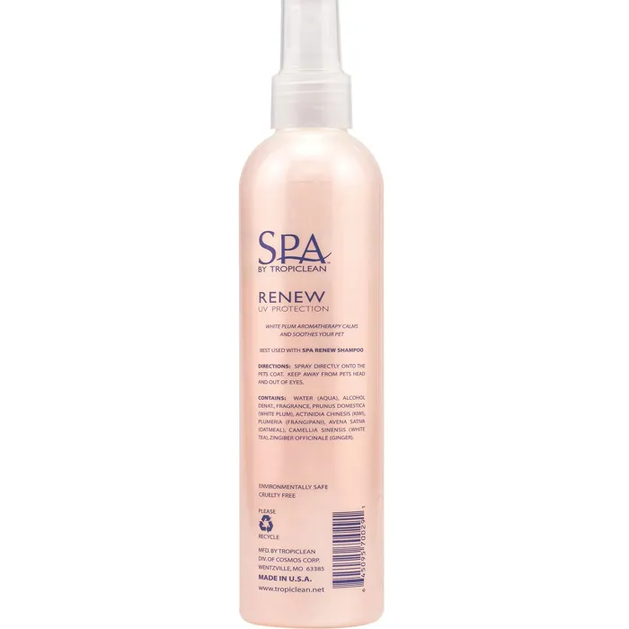 Tropiclean Spa Oatmeal & White Peach Spray 8oz