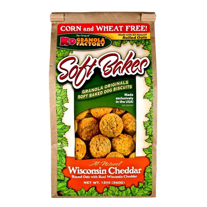 K9g Softbakes Wisonsin Cheddar 12 Oz
