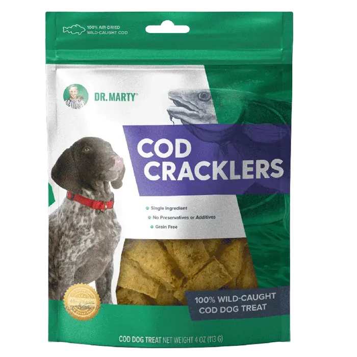Dr. Marty's Cod Cracklers 4-oz