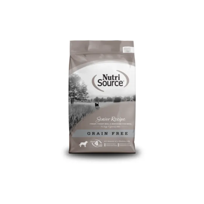 Nutrisource Grain Free Senior 15-lbs