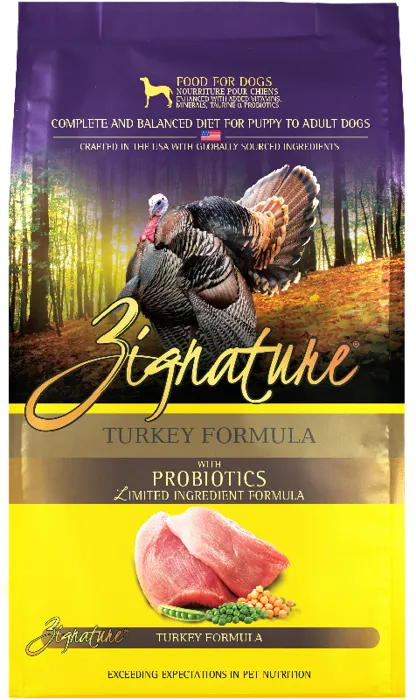 Zignature Gf Turkey Formula Dry Dog Food 13.5-lb