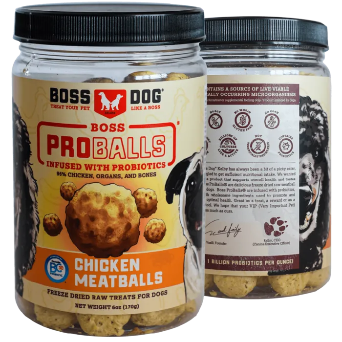 Bd Bossdog Proballs Fd Meatball Trt Ckn 3-oz Pouch