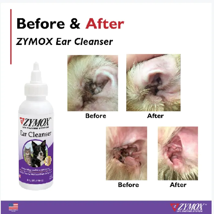 Zymox Ear Cleanser With Bio-active Enzymes 4-oz