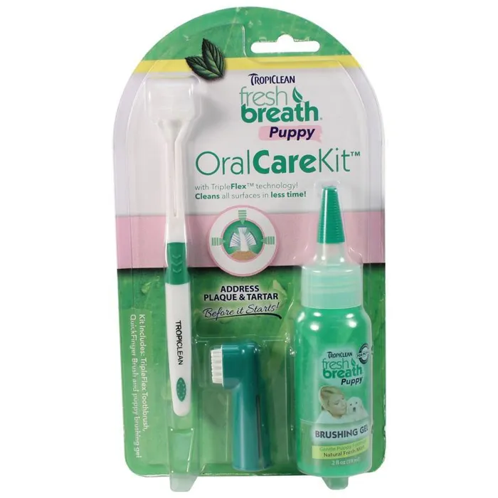 Tropiclean Fresh Breath Oral Kit Dog