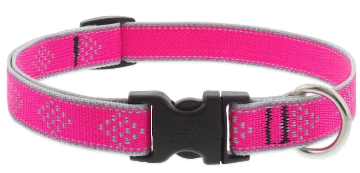 Lupine Adjustable Collar 1" 16-28" Pink Diamond