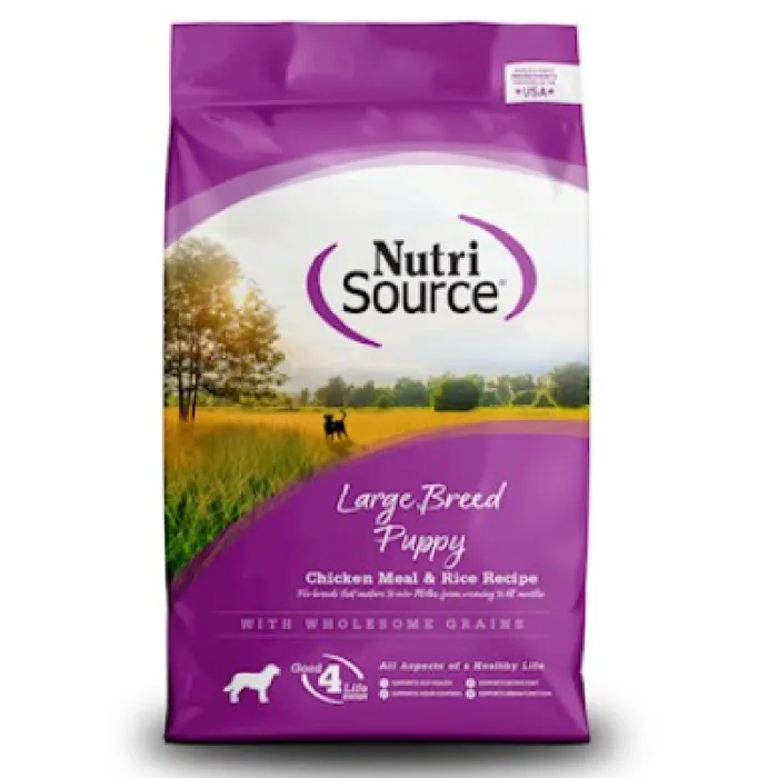 Nutrisource Large Breed Puppy Chkn & Rice 4-lbs