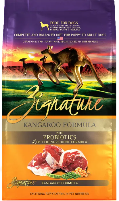 Zignature Kangaroo Limited Ingredient Formula Grain-free Dry Dog Food 12.5-lb