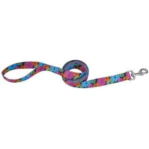 Dog Leash - Wildflower 5/8" X 06'