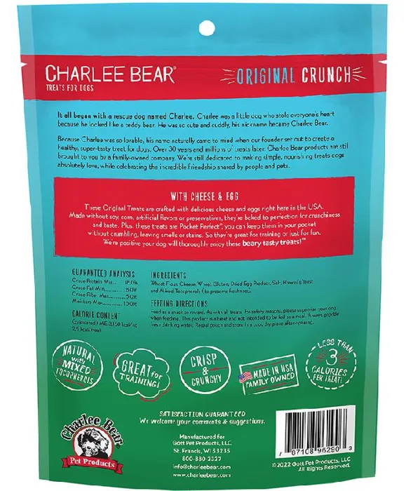 Charlee Bear Cheese & Egg 16-oz