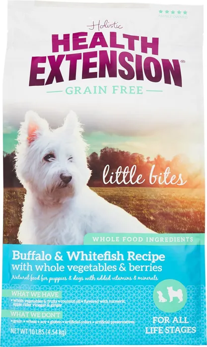 Grain Free Little Bites Buffalo And Whitefish - 3.5lb