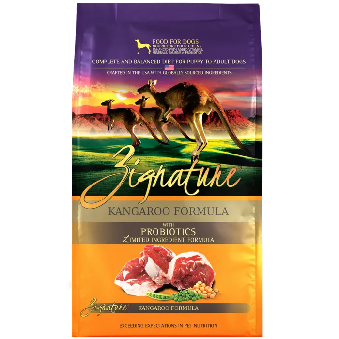 Zignature Kangaroo Grain-free Dry Dog Food, 4-lb