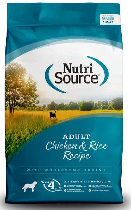 Nutrisource Dog Chicken & Rice 12-lb