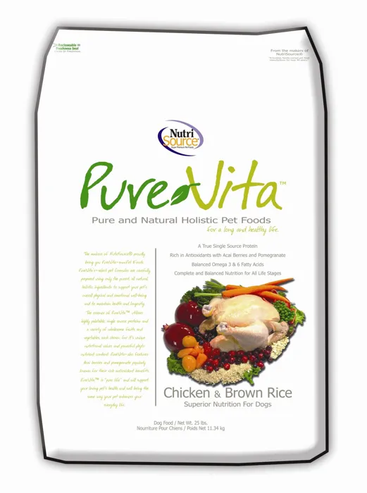 Purevita Dog Chicken & Brown Rice 4#