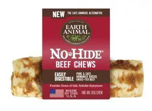 Earth Animal No-hide Chew Beef 4"