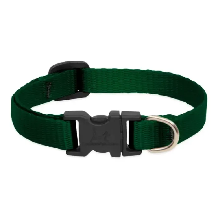 Lupine Adjustable Collar 1/2" 10-16" Green
