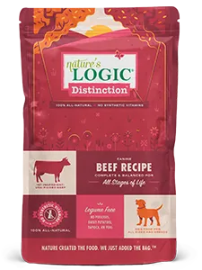 Nature's Logic Dog Distinction Dry Beef 4.4-lb